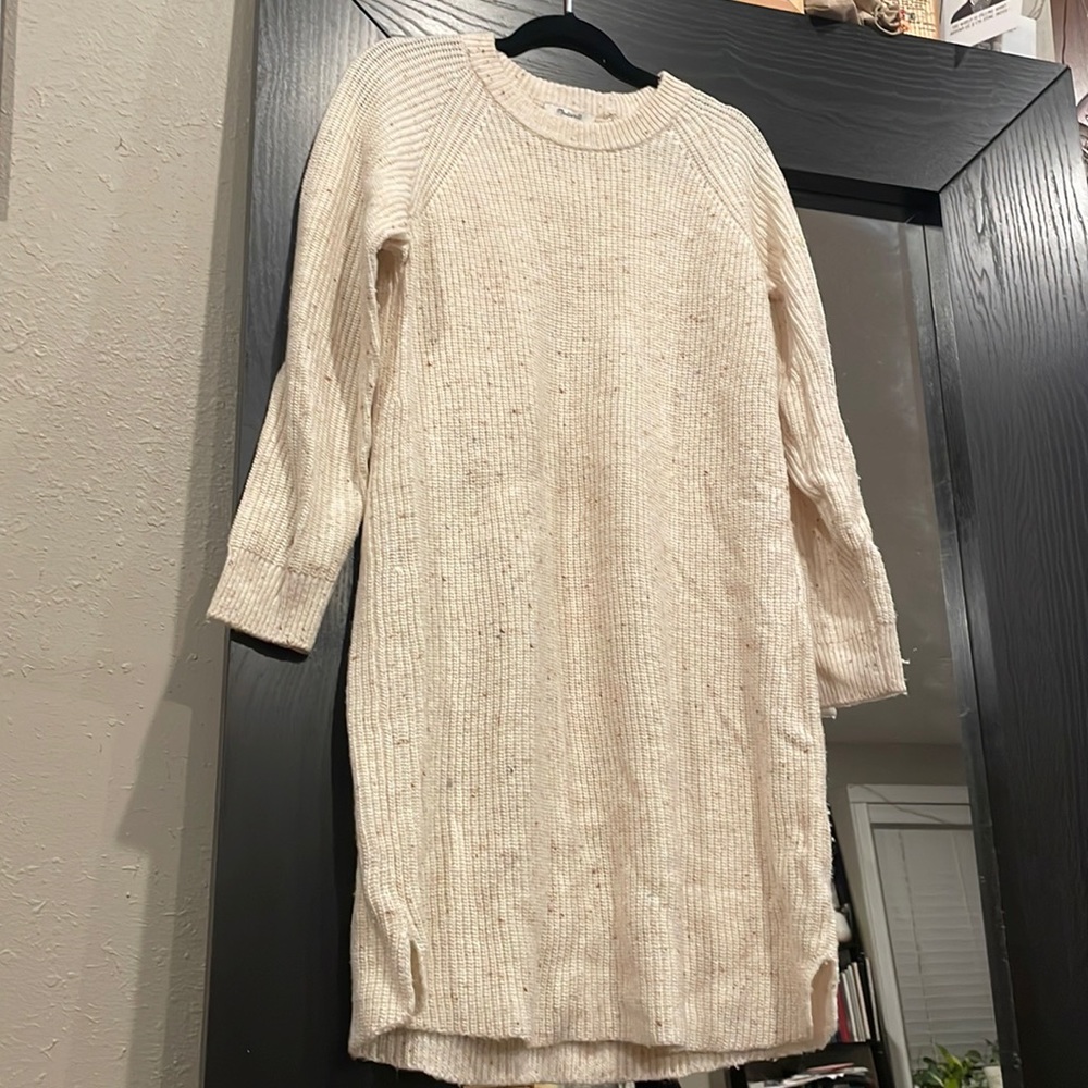 NWT Wool blend madewell sweater dress size M
